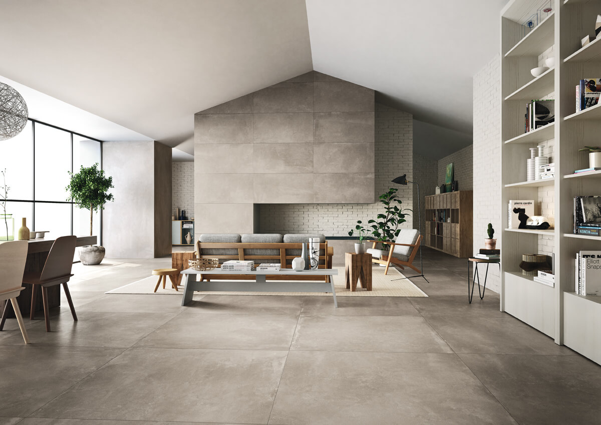 Micro Cement Grey Tiles