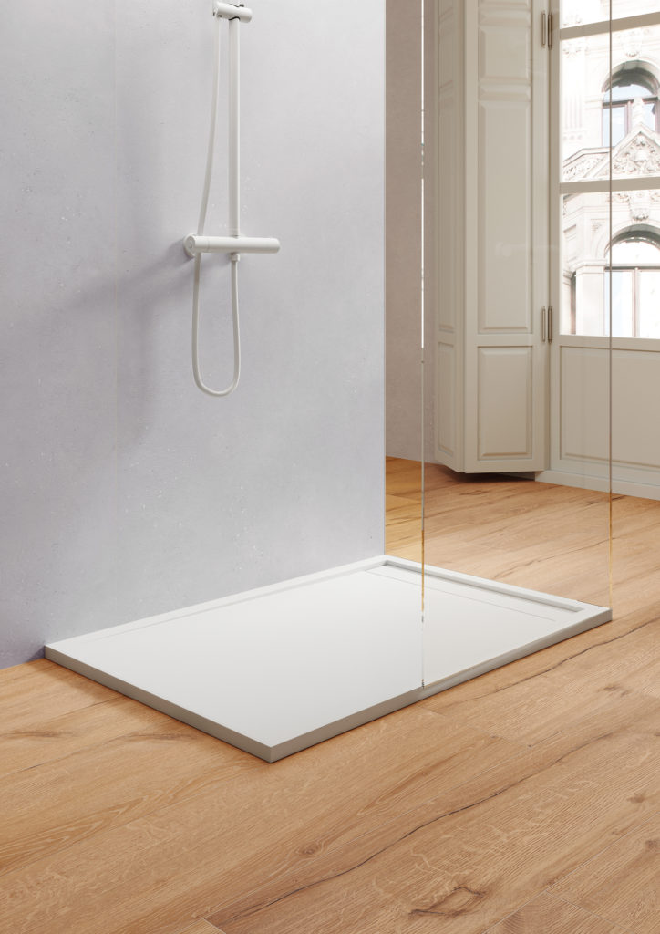 Bali Soft Shower Tray Classic White