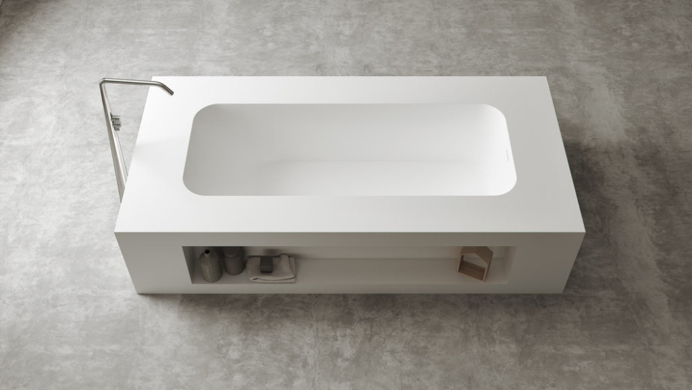 Enol Bathtub in Glacier White