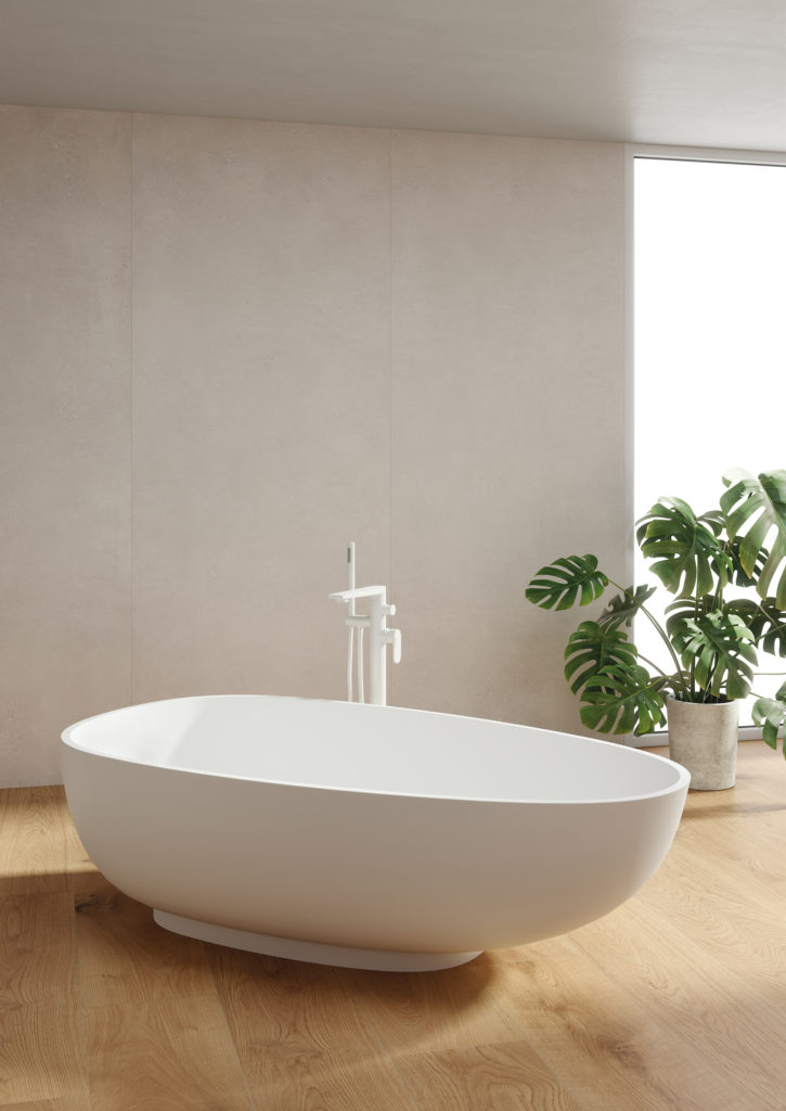 Garda Free Standing Bathtub in Glacier White