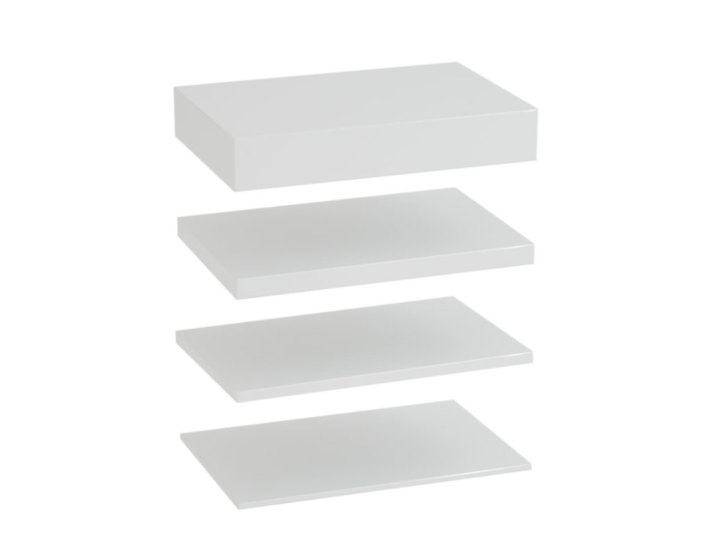 Shelves Washbasin Classic White