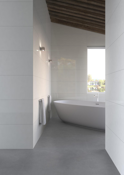 White & Glass Display Image