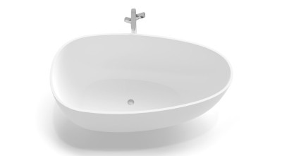 Garda Free Standing Bathtub in Glacier White