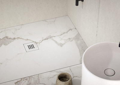 Imagine Statuario Shower Tray