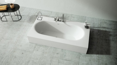 Lomond Free Standing Bathtub in Glacier White
