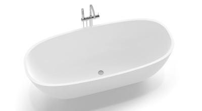 Ness Free Standing Bathtub in Glacier White